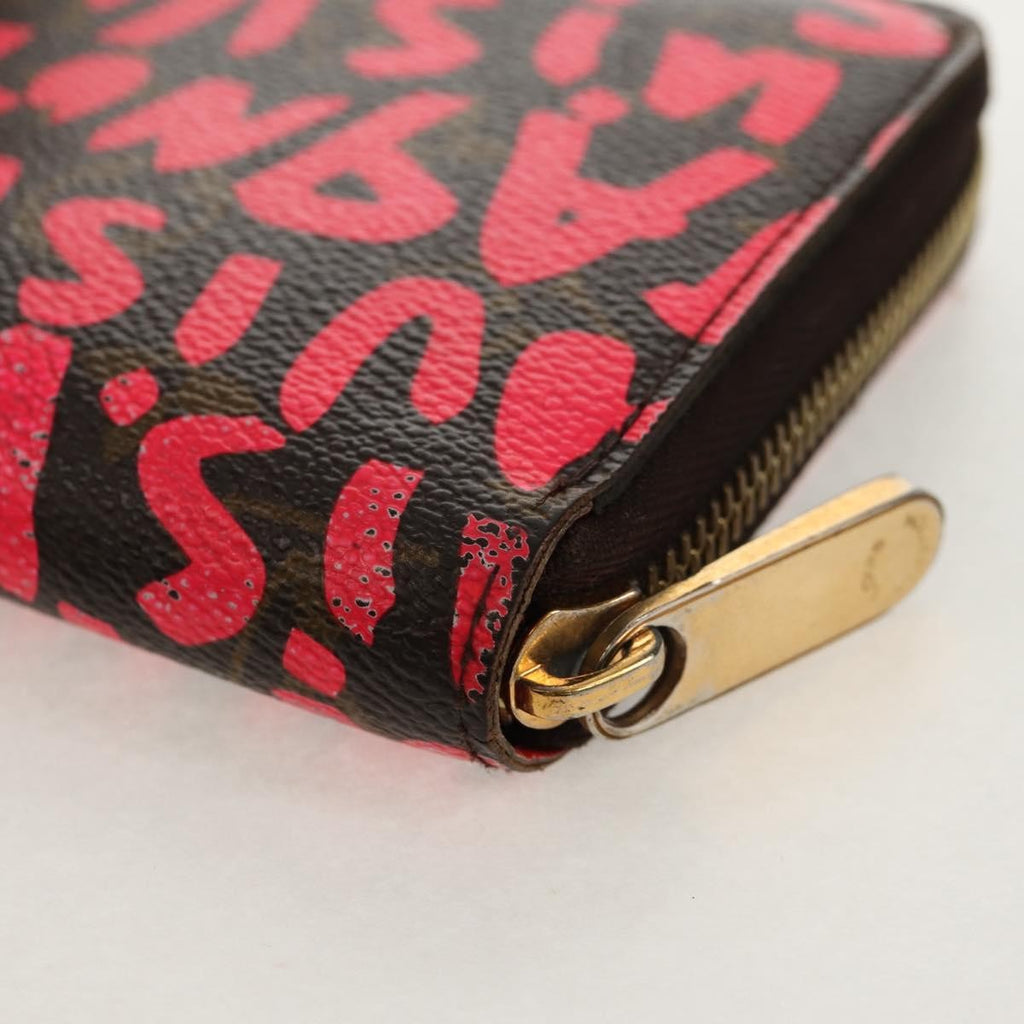 Louis Vuitton Zippy Wallet Canvas Pink Canvas Wallets Accessory