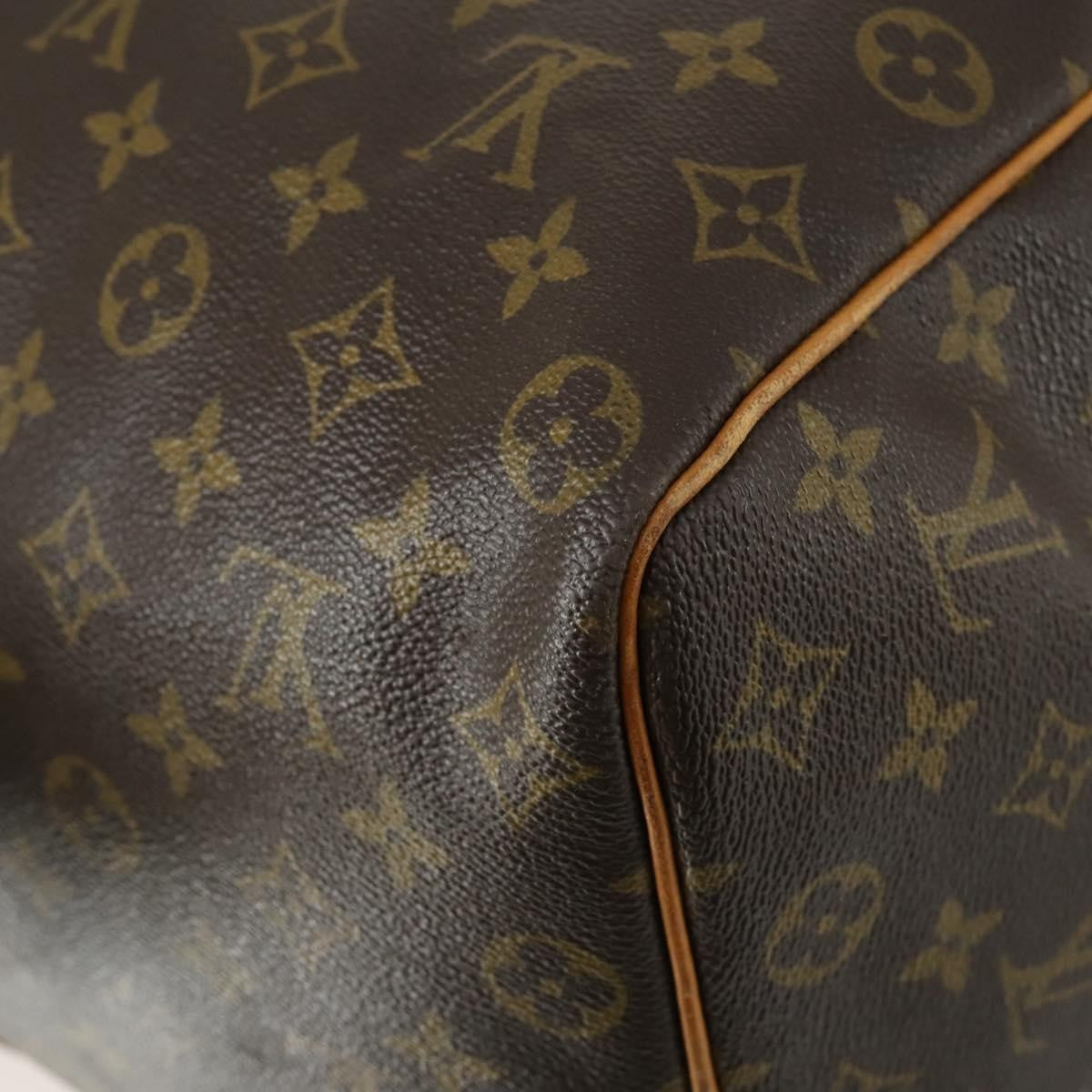 Louis Vuitton Keepall Bag Monogram Canvas Brown Canvas Travel Bag