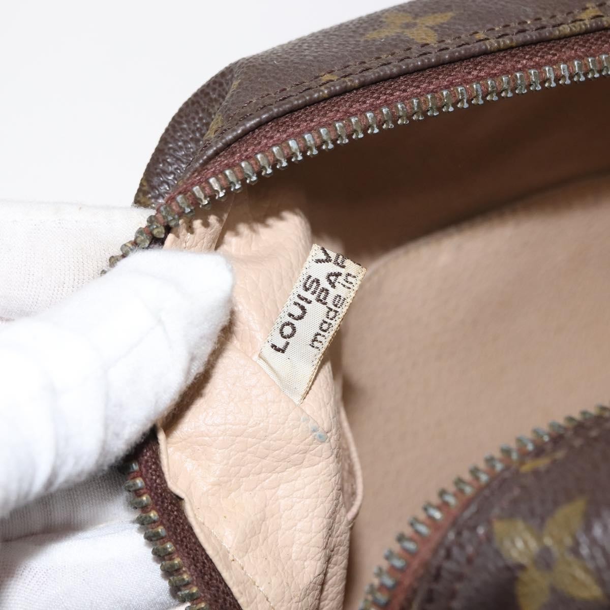 Louis Vuitton Trousse Toilette Monogram Canvas Brown Canvas Clutche & Pouche Bag