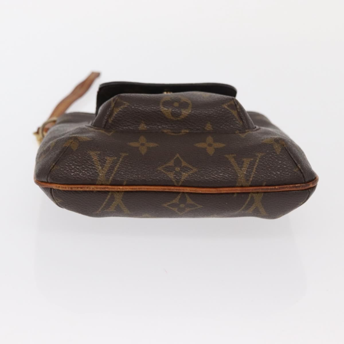 Louis Vuitton Partition Wristlet Clutch Monogram Canvas Brown Canvas Clutche & Pouche Bag