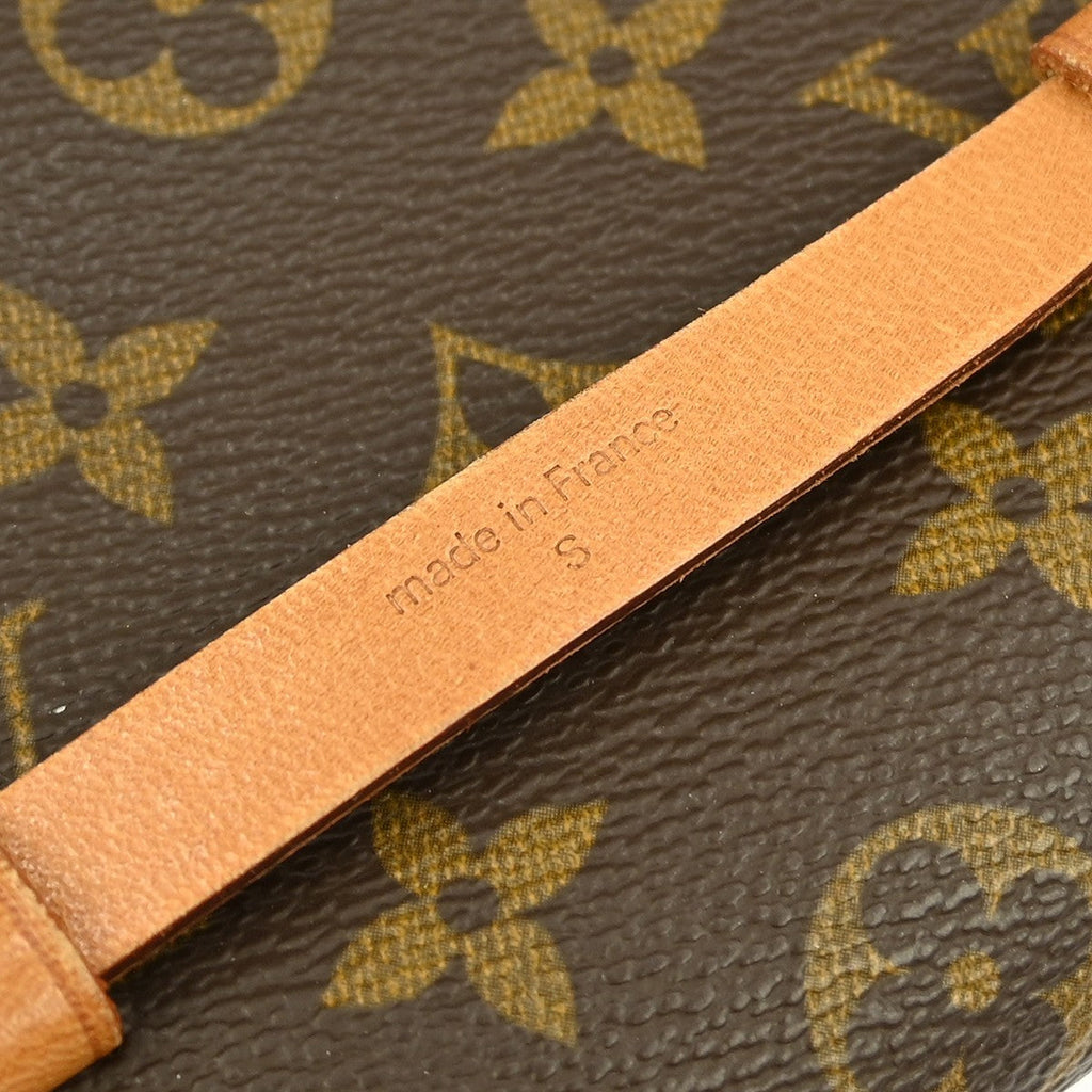 Louis Vuitton Florentine Waist Bag Monogram Canvas Brown Canvas Shoulder Bag