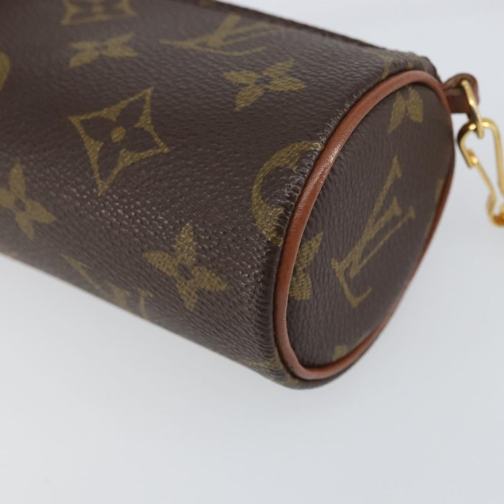 Louis Vuitton Papillon Pochette Monogram Canvas Brown Canvas Clutche & Pouche Bag