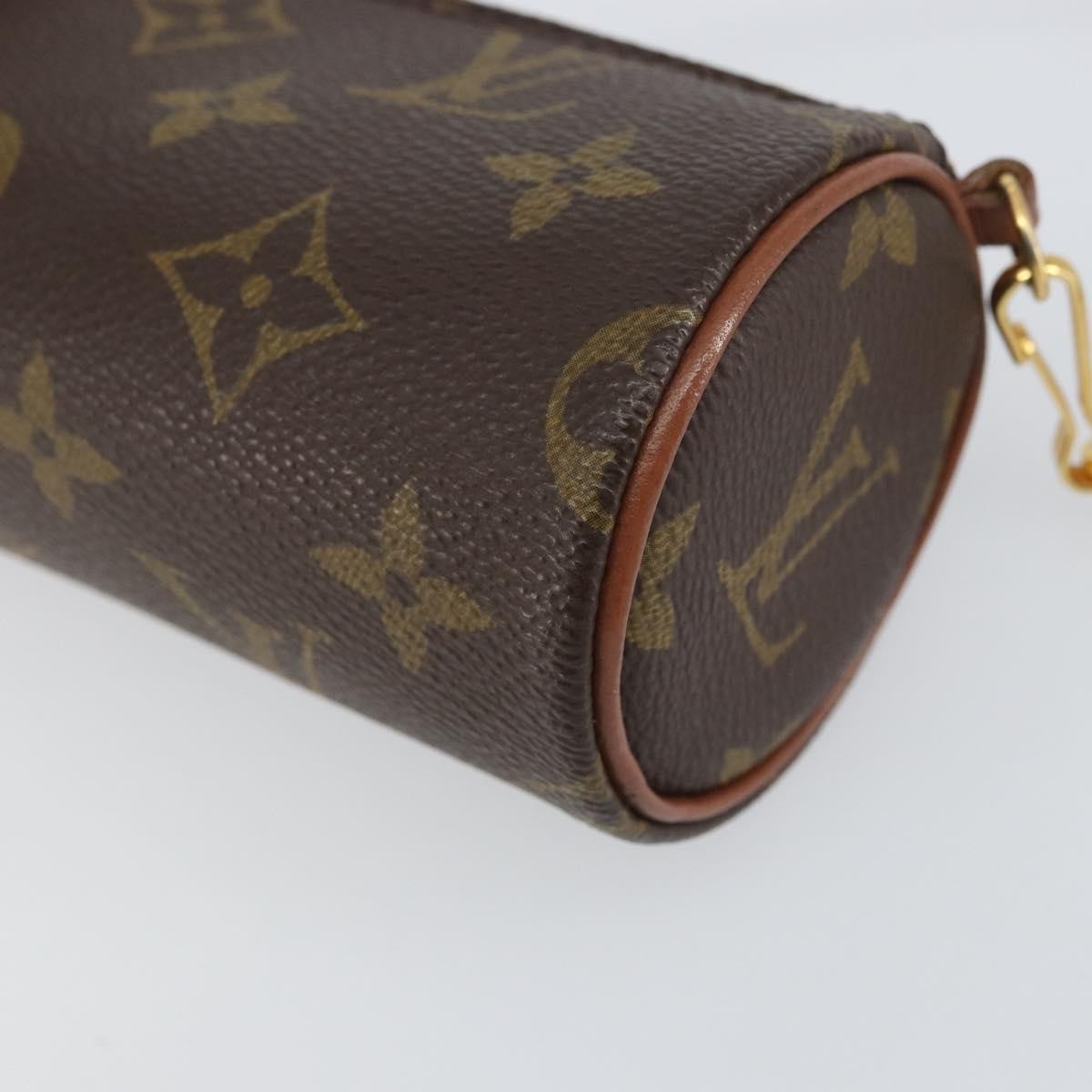 Louis Vuitton Papillon Pochette Monogram Canvas Brown Canvas Clutche & Pouche Bag