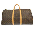Louis Vuitton Keepall Bag Monogram Canvas Brown Canvas Travel Bag