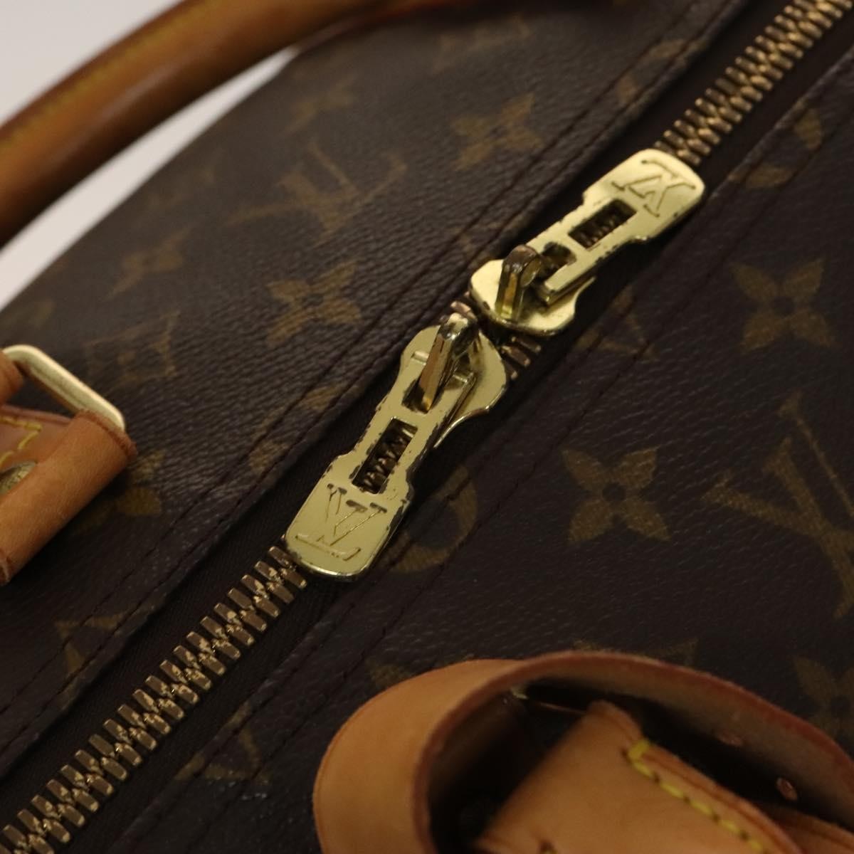 Louis Vuitton Keepall Bag Monogram Canvas Brown Canvas Travel Bag