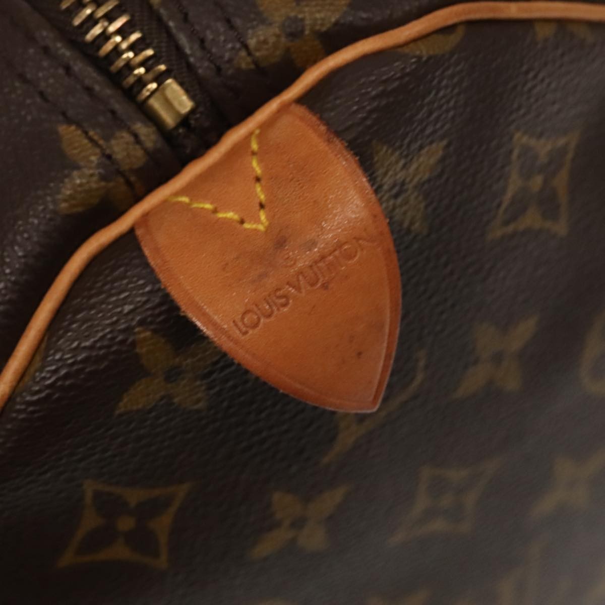 Louis Vuitton Keepall Bag Monogram Canvas Brown Canvas Travel Bag