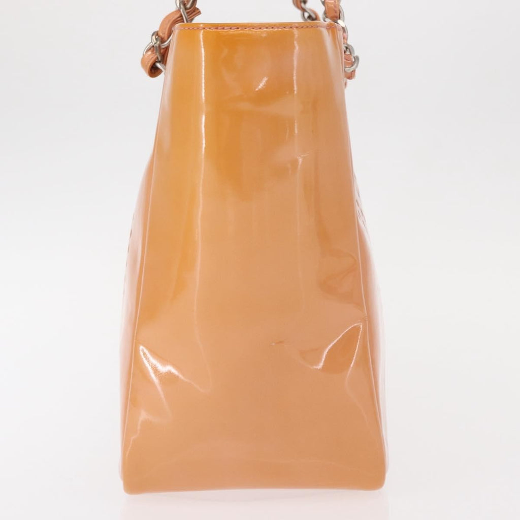Chanel Triple Cc Tote Patent Pink Patent_Leather Tote Bag Bag
