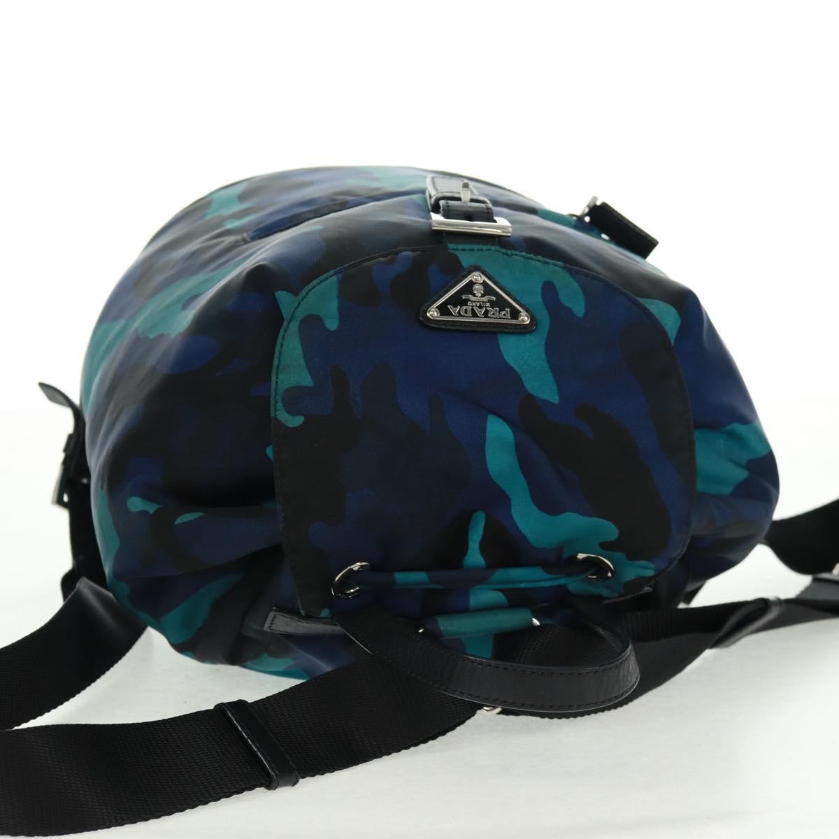 Prada Camouflage Backpack Tessuto Multicolour Nylon Backpack Bag