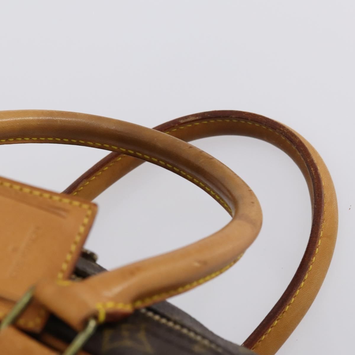 Louis Vuitton Sirius Handbag Monogram Canvas Brown Canvas Travel Bag