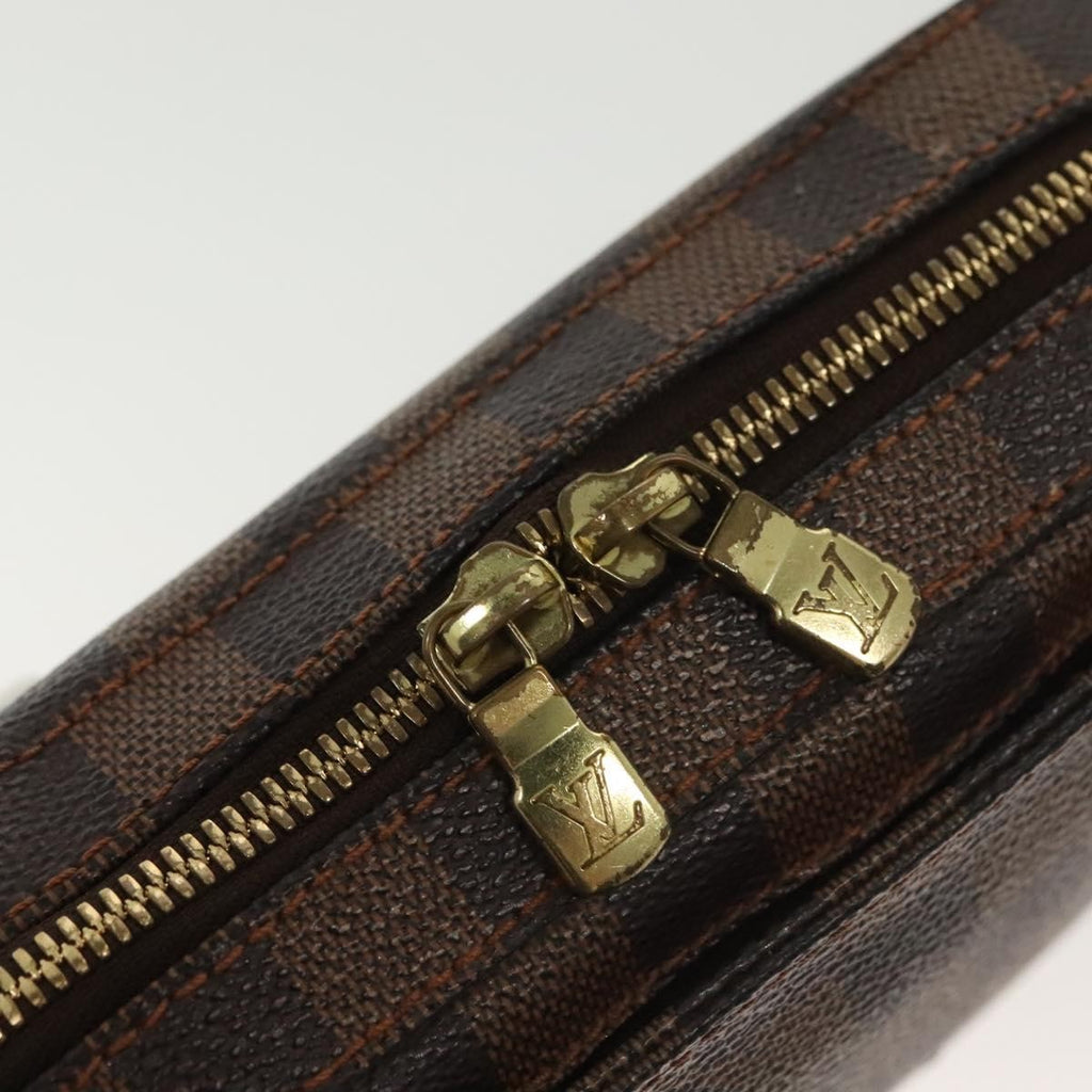 Louis Vuitton Geronimos Waist Bag Damier Brown Canvas Clutche & Pouche Bag