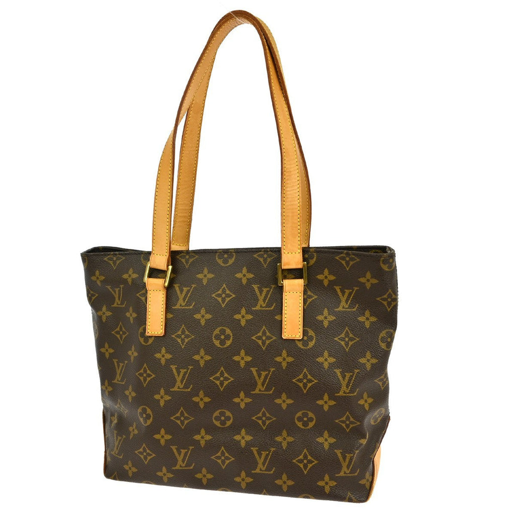 Louis Vuitton Cabas Piano Monogram Canvas Brown Canvas Tote Bag