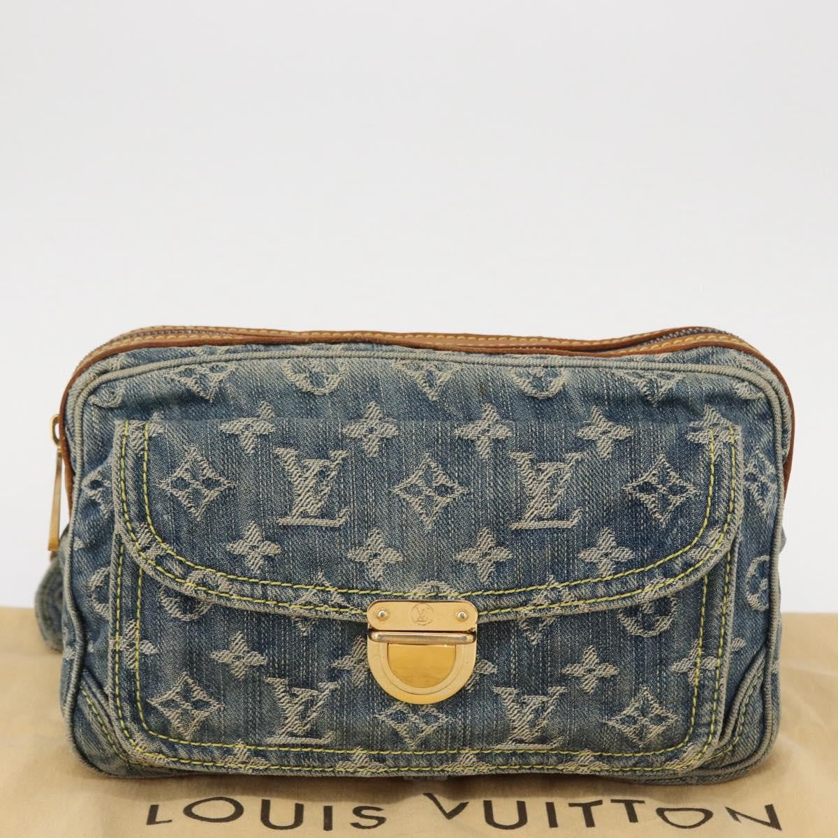Louis Vuitton Bum Bag Denim Blue Denim_Jeans Shoulder Bag