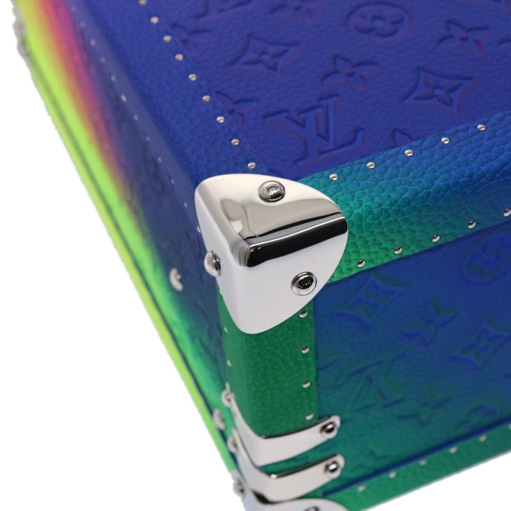 Louis Vuitton Cotteville Trunk Limited Edition Illusion Monogram Taurillon Leather Multicolour Pvc Bag