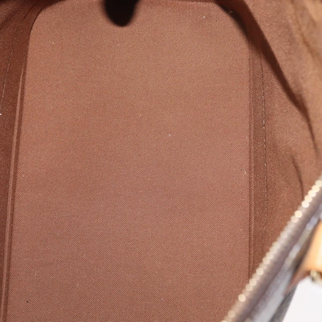Louis Vuitton Alma Handbag Monogram Canvas Brown Canvas Handbag