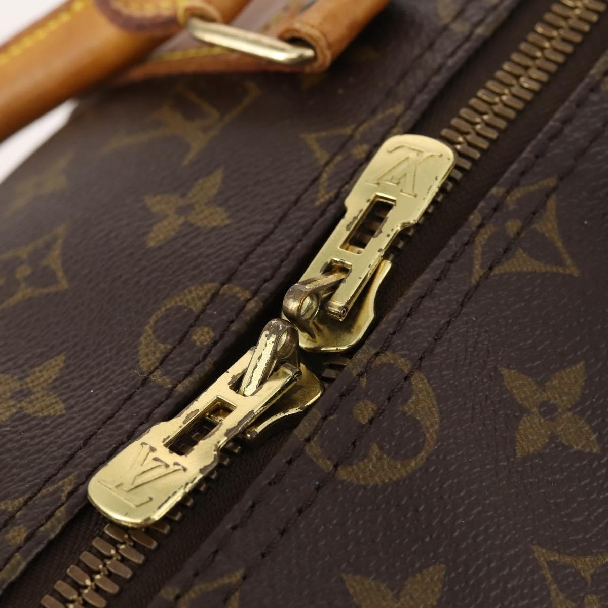 Louis Vuitton Keepall Bag Monogram Canvas Brown Canvas Travel Bag