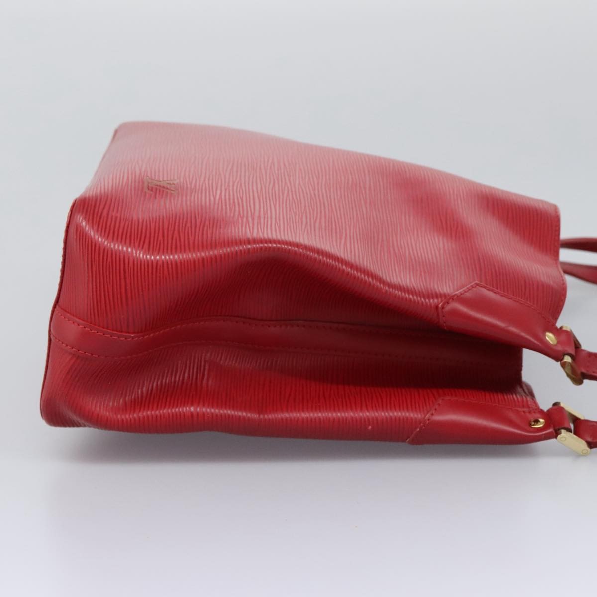 Louis Vuitton Mandara Handbag Epi Leather Red Leather Shoulder Bag