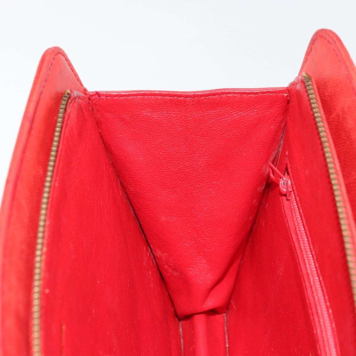 Chanel Chain Clutch Leather Multicolour Leather Handbag