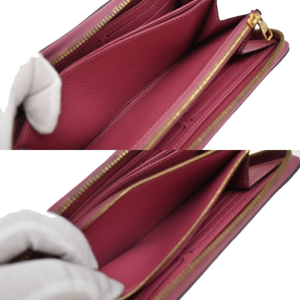 Louis Vuitton Portefeuille Zippy Monogramme Empreinte Monogramme Empreinte Purple Leather Wallets Accessory