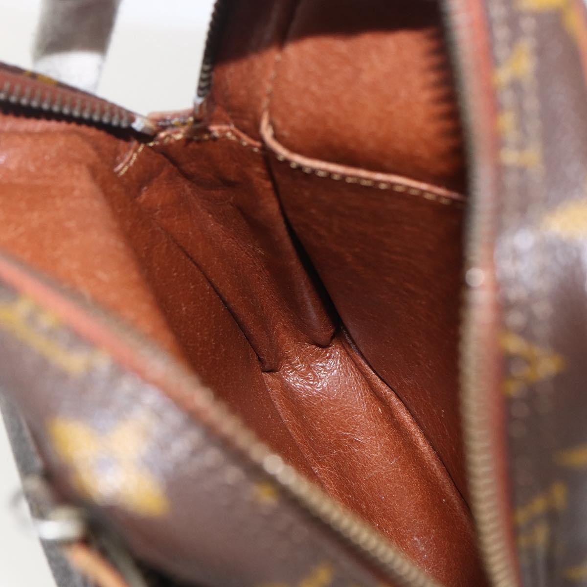 Louis Vuitton Amazone Bag Monogram Canvas Brown Canvas Shoulder Bag