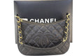 Chanel Shoulder Bag - CHANEL Sac Divers Caviar Leather Large Handbag