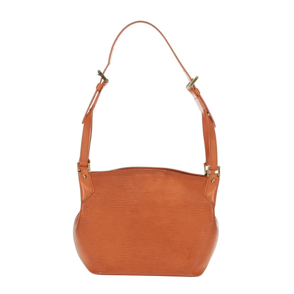 Louis Vuitton Mandara Handbag Epi Leather Orange Leather Shoulder Bag