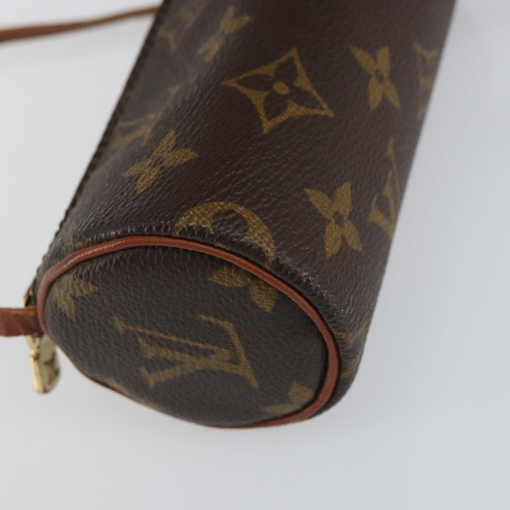 Louis Vuitton Papillon Pochette Monogram Canvas Brown Canvas Clutche & Pouche Bag