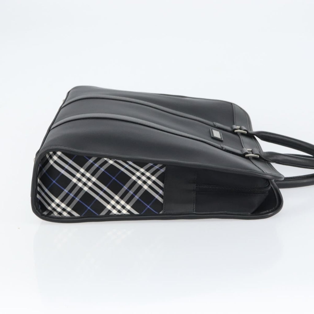 Burberry Black Label Business Bag Nylon Black Nylon Handbag