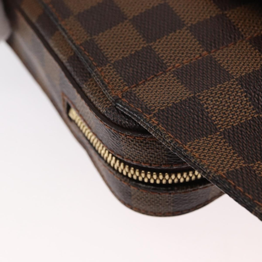 Louis Vuitton Geronimos Waist Bag Damier Brown Canvas Shoulder Bag