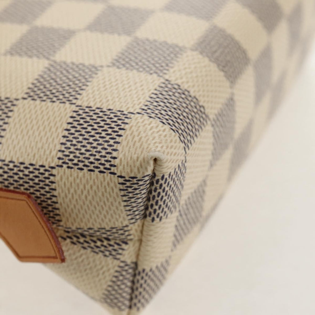 Louis Vuitton Cosmetic Pouch Damier Beige Canvas Clutche & Pouche Bag