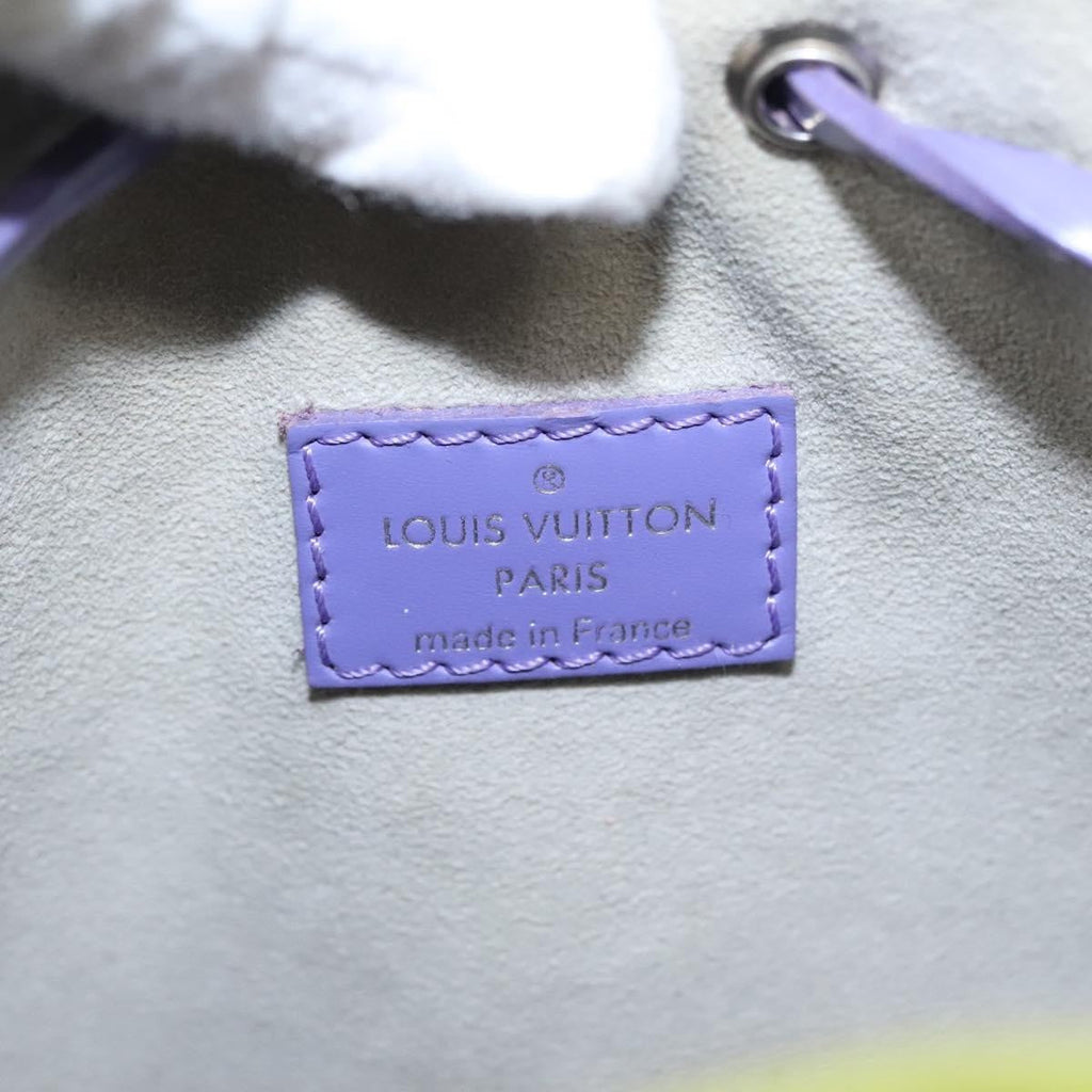 Louis Vuitton Neonoe Handbag Epi Leather Yellow Leather Bag