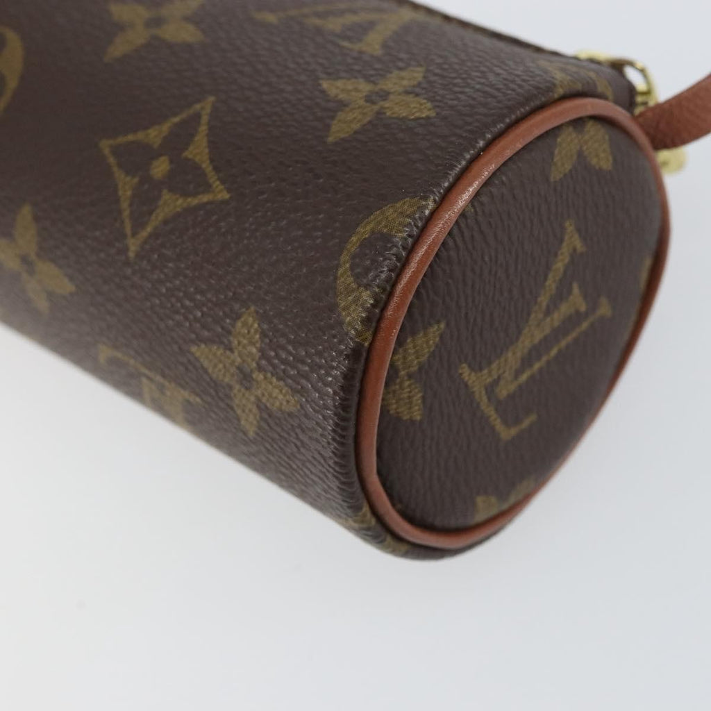 Louis Vuitton Papillon Pochette Monogram Canvas Brown Canvas Clutche & Pouche Bag