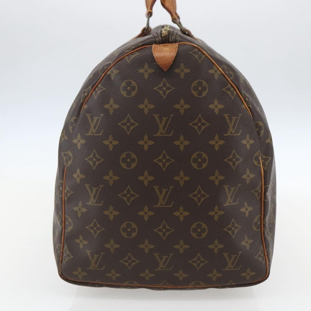 Louis Vuitton Keepall Bag Monogram Canvas Brown Canvas Travel Bag