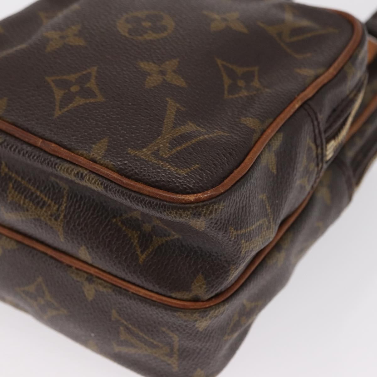 Louis Vuitton Amazone Bag Monogram Canvas Brown Canvas Shoulder Bag