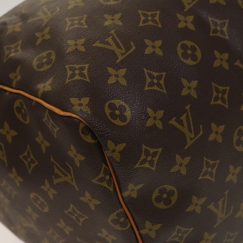 Louis Vuitton Keepall Bag Monogram Canvas Brown Canvas Travel Bag