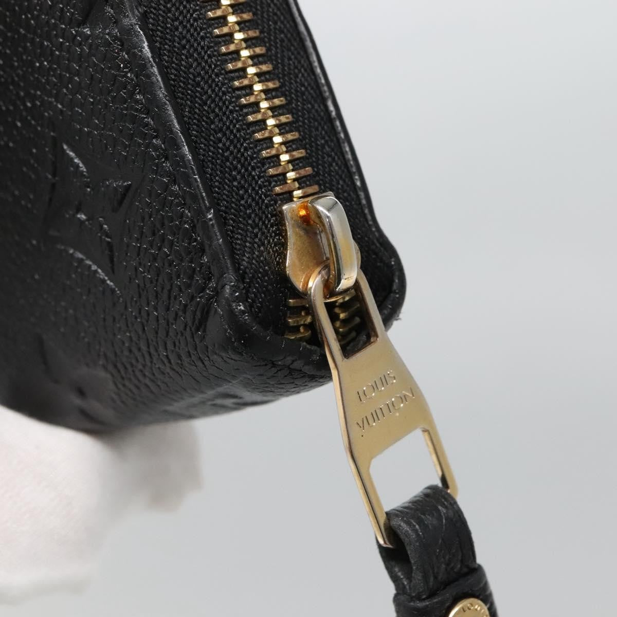 Louis Vuitton Portefeuille Zippy Monogramme Empreinte Monogramme Empreinte Black Leather Wallets Accessory