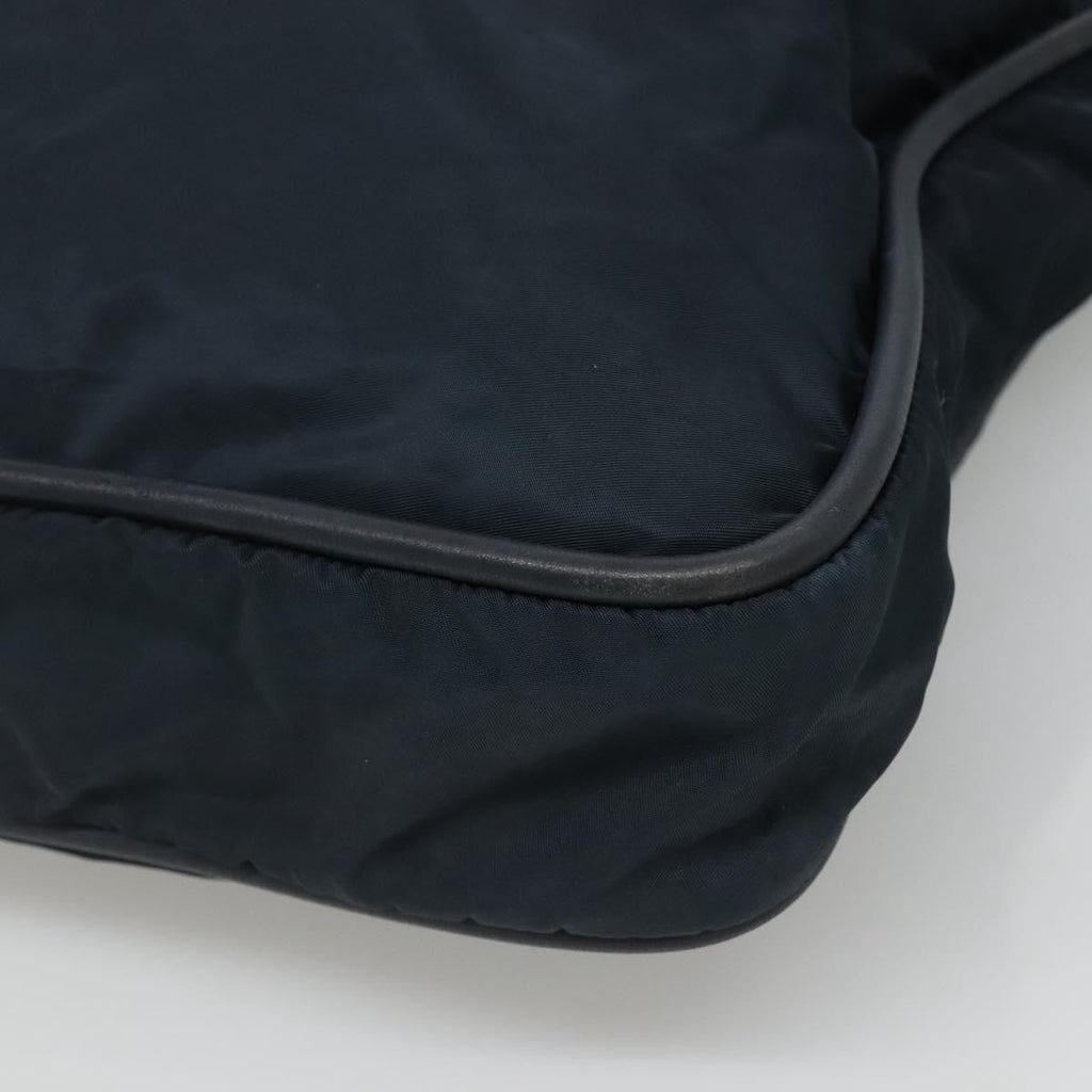 Celine Circle Logo Handbag Nylon Navy Nylon Tote Bag Bag