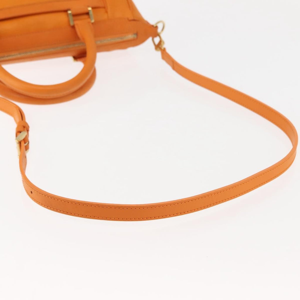 Louis Vuitton Danura Handbag Epi Orange Leather Handbag