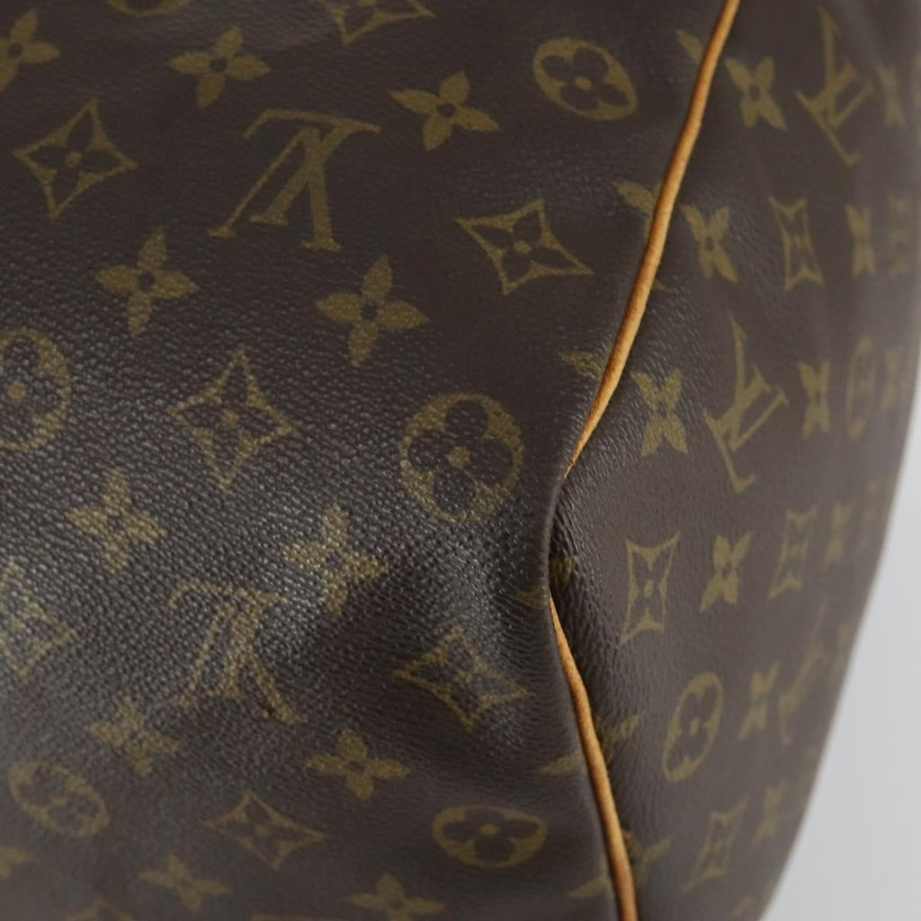 Louis Vuitton Keepall Bag Monogram Canvas Brown Canvas Travel Bag