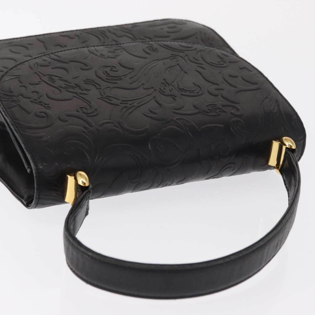 Balenciaga Vintage Handbag Leather Black Leather Hand