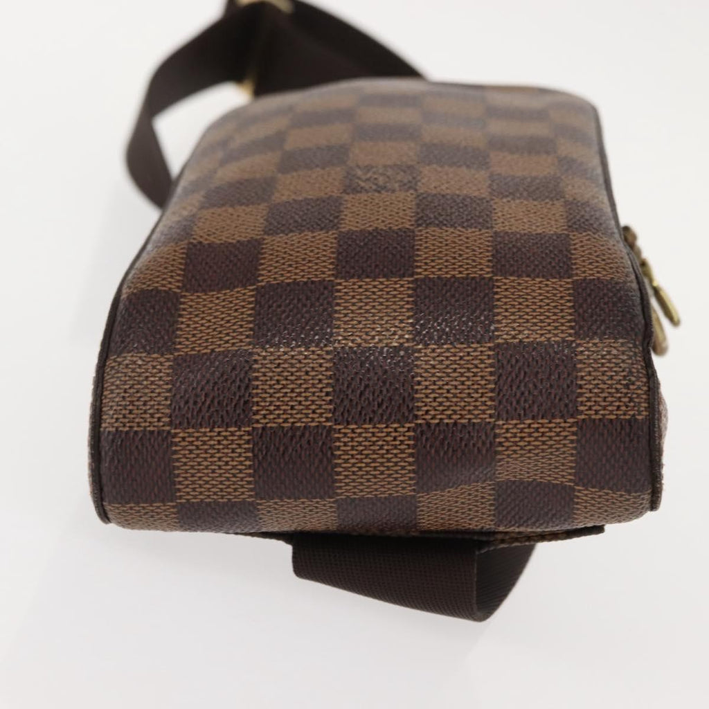Louis Vuitton Geronimos Waist Bag Damier Brown Canvas Shoulder Bag