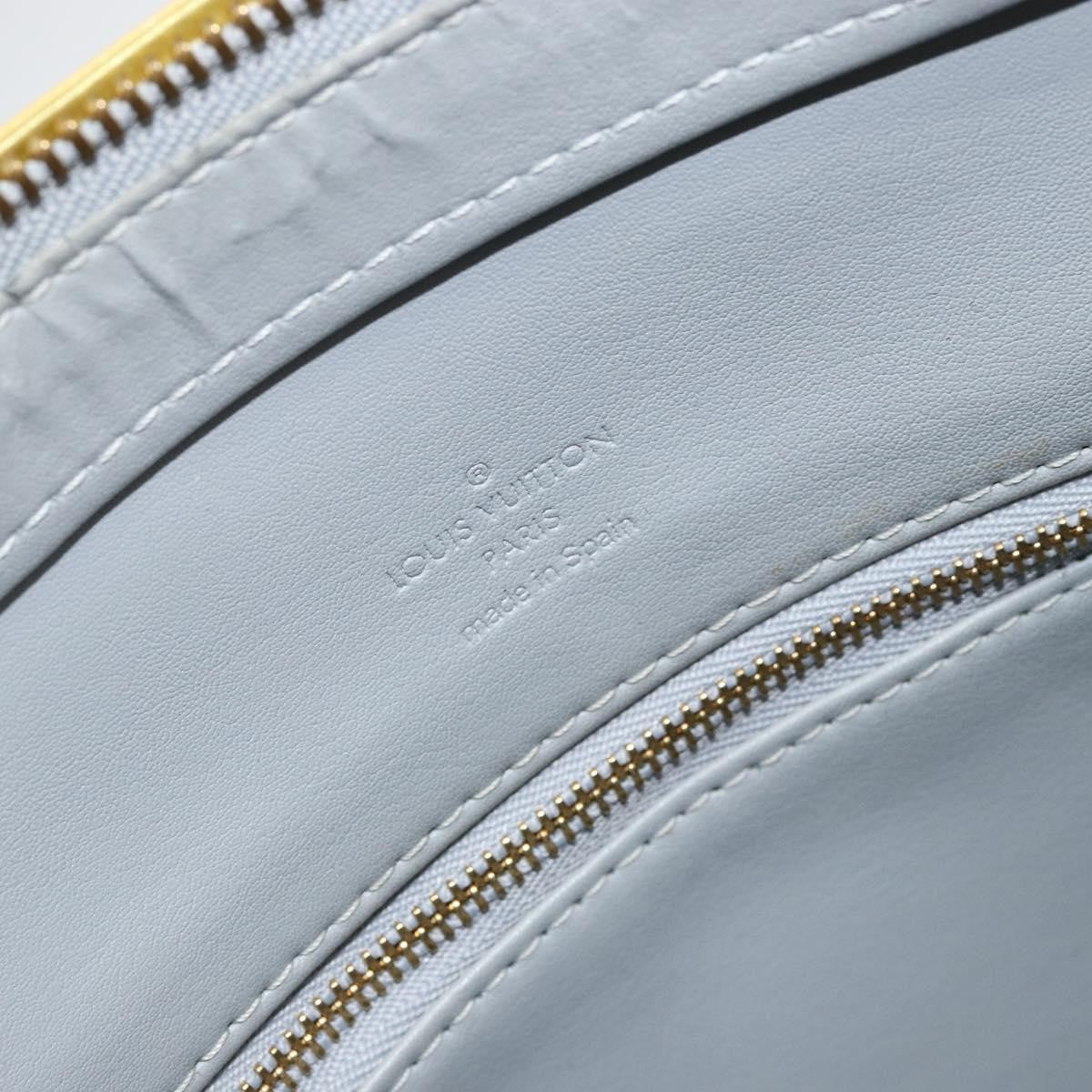Louis Vuitton Houston Handbag Monogram Vernis Yellow Patent_Leather Tote Bag