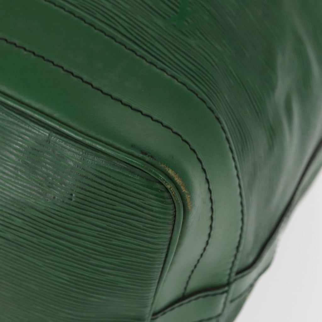 Louis Vuitton Noe Handbag Epi Leather Green Leather Shoulder Bag