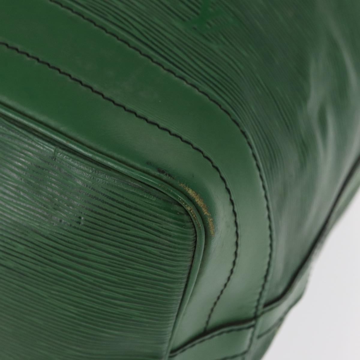 Louis Vuitton Noe Handbag Epi Leather Green Leather Shoulder Bag