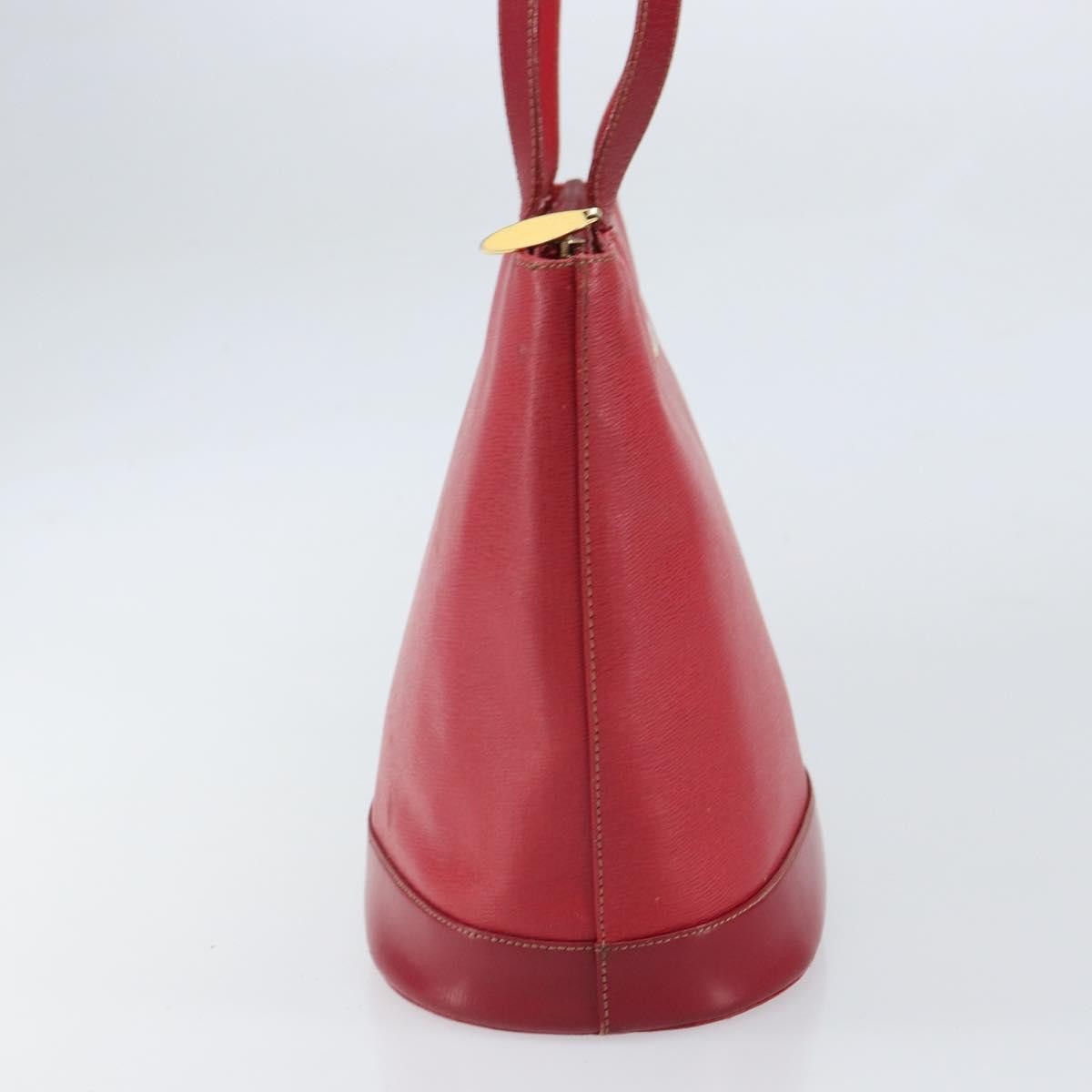 Burberry Vintage Tote Bag Leather Red Leather Tote Bag