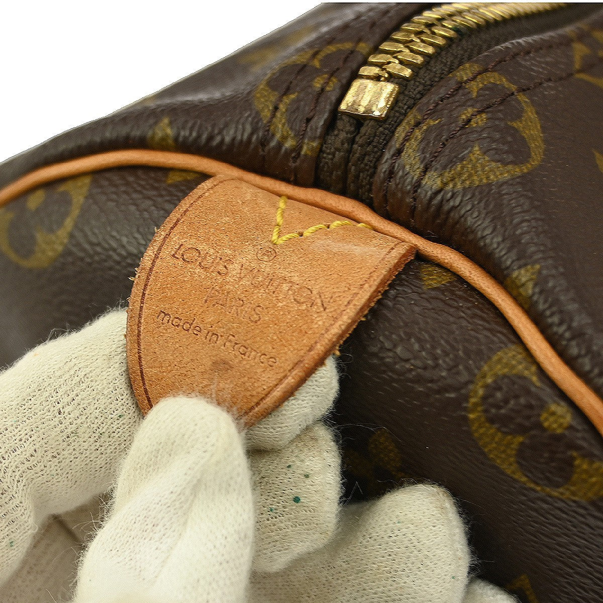 Louis Vuitton Keepall Bag Monogram Canvas Brown Canvas Travel Bag