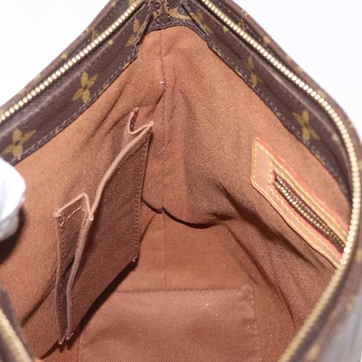 Louis Vuitton Cabas Mezzo Monogram Canvas Brown Canvas Tote Bag