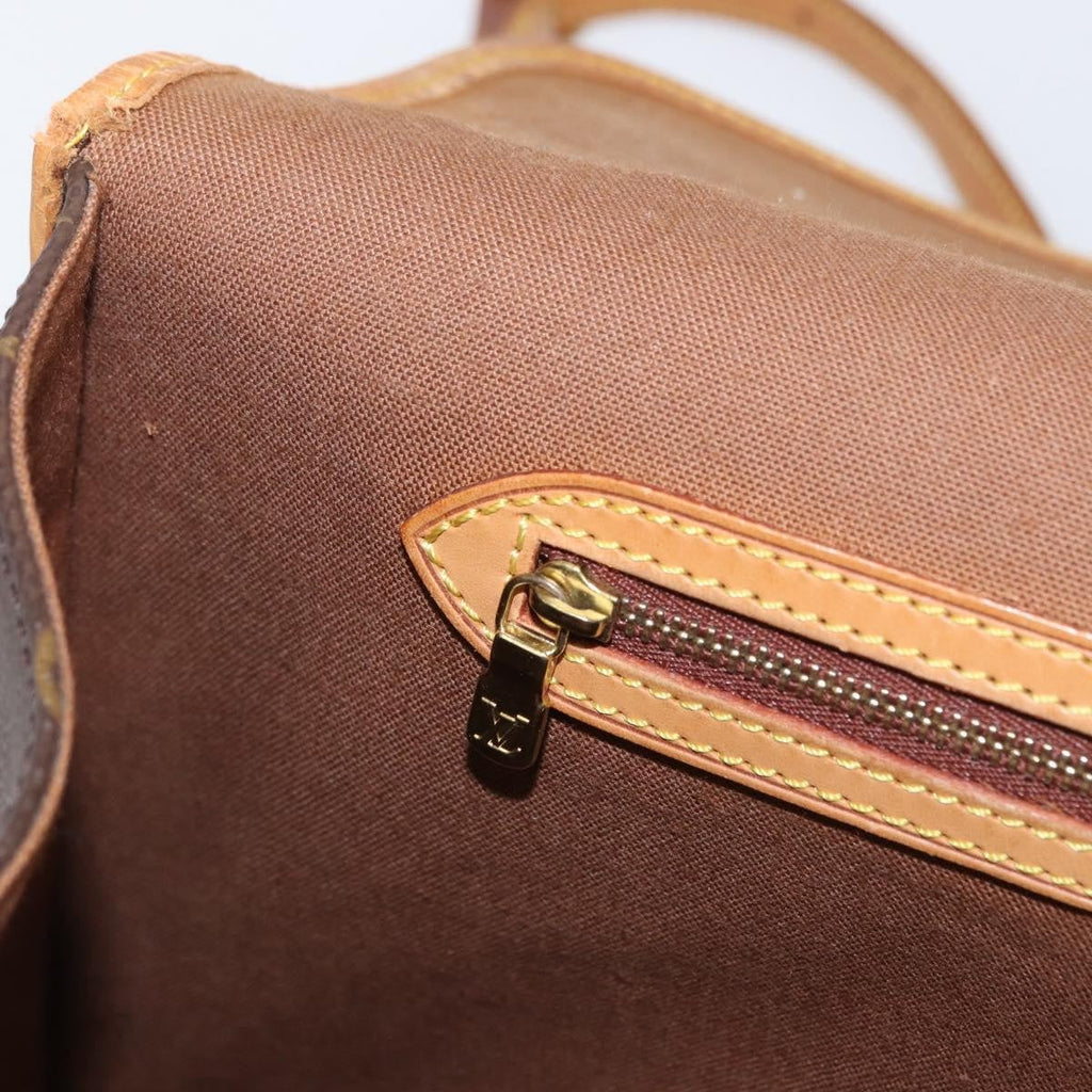 Louis Vuitton Beverly Briefcase Monogram Canvas Brown Canvas Briefcase Bag