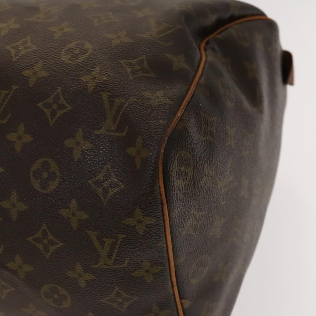 Louis Vuitton Keepall Bag Monogram Canvas Brown Canvas Travel Bag