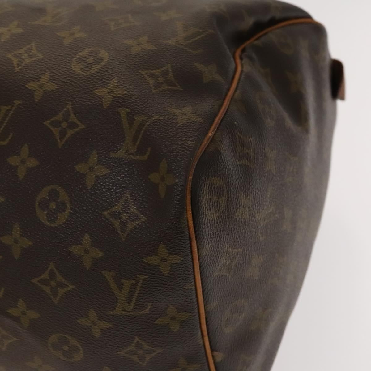 Louis Vuitton Keepall Bag Monogram Canvas Brown Canvas Travel Bag