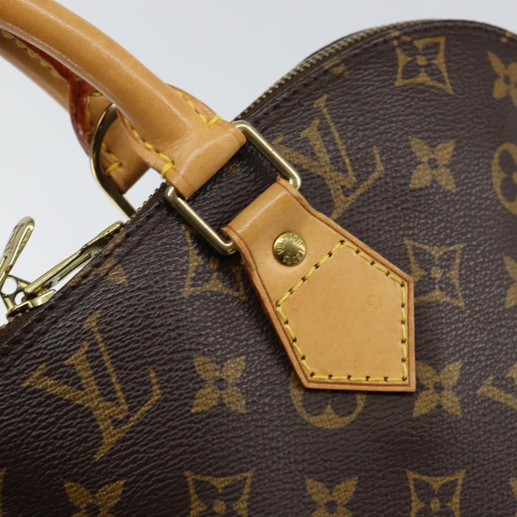 Louis Vuitton Alma Handbag Monogram Canvas Brown Canvas Handbag